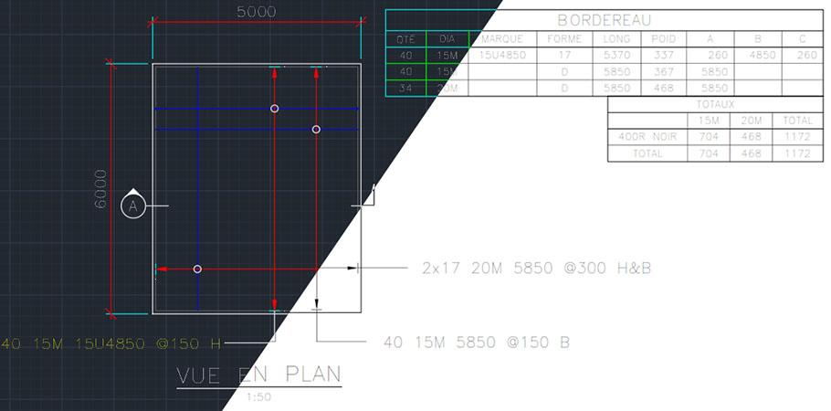 Example of CAD drawing
